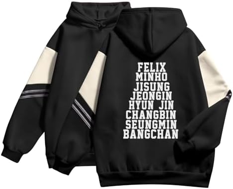 Amazon.com: Xkpopfans SKZ Hoodie Korea Pop SKZOO Sweatshirt Woojin