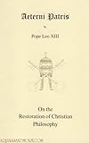 Restoration of Christian Philosophy, Leo, III and Patris, Aeterni, 0819864439
