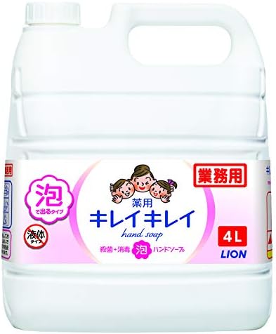 Kirei Kirei Medicated Foaming Hand Soap, Citrus Fruity Scent, Liquid, Single Item, 1.1 gal (4 L)