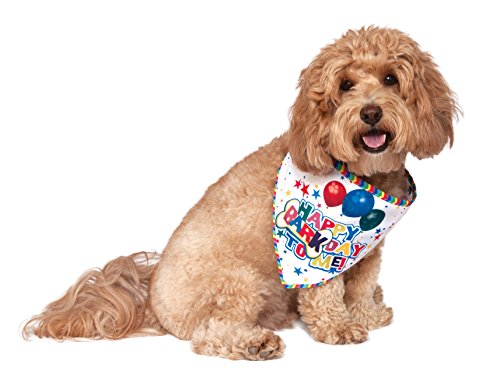 Rubies Costume It's My Bark day Reversible Pet Bandana, Small/Medium