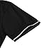 Coofandy Men's Cotton Classic Fit Short Sleeve Polo T-Shirt with Zipper Closure