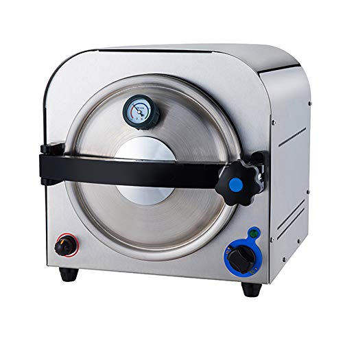 Alkita 14L High Pressure Steam Autoclave Sterilizer Lab Equipment 110V Class N TR250E