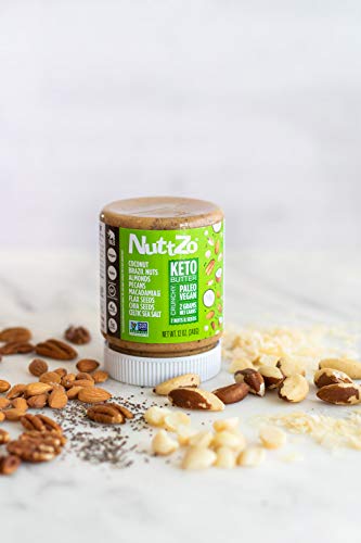 Keto Nut Butter by NuttZo | 7 Nuts & Seeds Blend, Keto-Friendly, Gluten-Free, Vegan, Kosher | 1g Sugar, 4g Protein, 2g… - Image 5