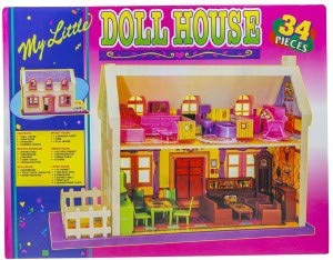 JohnMacc 34 PC My Little Doll House Educational Toy Set for Kids