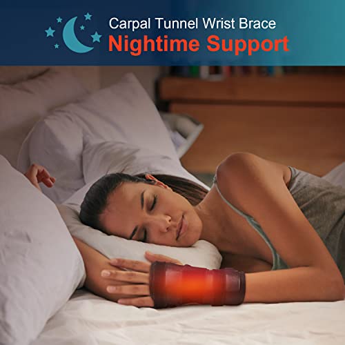 Heated Wrist Splint Brace for CarpalTunnel Syndrome, Adjustable