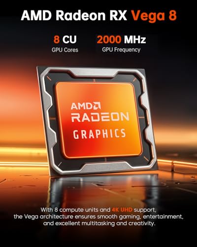 ACEMAGIC Kron Mini K1 Mini PC Win11 PRO, Ryzen 7 7730U(Upgraded 5825U/7430U), 32GB DDR4 512GB SSD Mini Computers(up to 4.5Ghz), Light Gaming Mini Desktop PC 4K Triple Display Bluetooth/WiFi6/Office