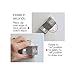 2 Pk Door Finger Safety Guard Slip-on Foam Bumper Stop. Flips On/Off. by PinchNot®