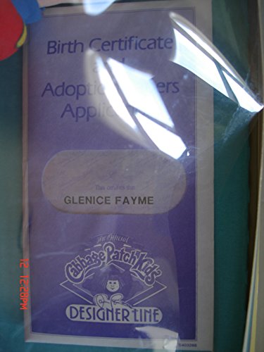Cabbage Patch Kids Designer Line 3520 1989 Buy Online In