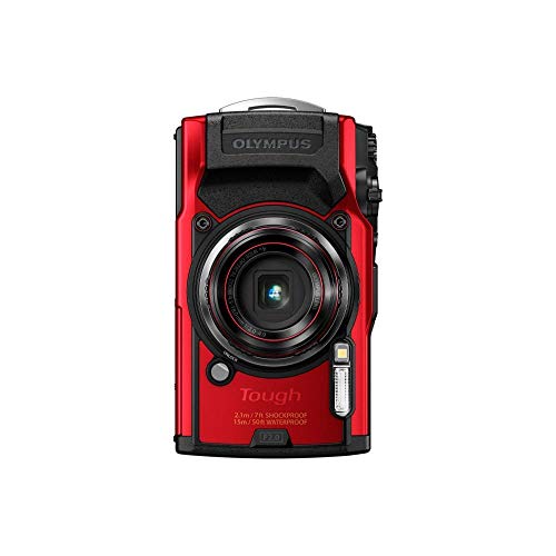Olympus Tough TG-6 Actionkamera, 12 Megapixel Sensor, digitale Bildstabilisierung, 4x-Weitwinkel-Zoom, 4k-Video, 120fps, Wi-Fi, rot – Bild 5