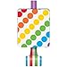 Unique Rainbow Birthday Blowouts (8 Pack)