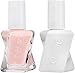 essie Gel Couture Longwear Nail Polish + Top Coat Kit, Fairy Tailor, 0.46 fl. oz.