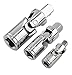 Leadrise 3pc Swivel Universal Joint Air Impact Socket Set Sizes =1/2