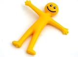 SHATCHI 30 Yellow Stretchy Men Party Bag Fillers Kids Gifts Unisex view 9