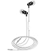 Rovking Wired Earbuds with Microphone and Case, Stereo Noise Isolating in Ear Headphones with Deep Bass, Metal Ear Buds Earphones for iPhone, iPad, iPod, Samsung Cell Phones, MP3, Laptop, Black