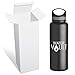 Water Vault K2 Hydro Stainless Steel Insulated Water Bottle, Double Wall Vacuum Thermos Flask – 40 oz. Wide Mouth, Matte Black