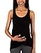 Caramel Cantina Maternity Rayon Tank with Ruched Sides