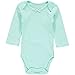 Wan-A-Beez 4 Pack Baby Girls' and Boys' Long Sleeve Bodysuits (3-6 Months, Pointelle)