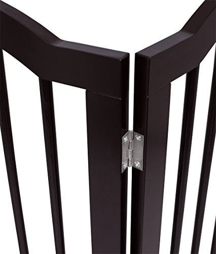 image for Internet's Best Pet Gate with Arched Top | 3 Panel | 36 Inch Tall Fenc