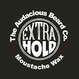 The Audacious Beard Co Extra Hold Moustache Wax 15ml view 2