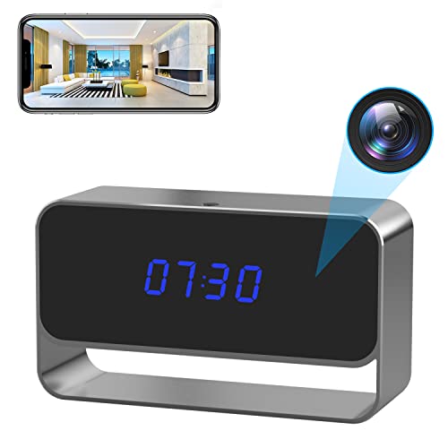 GooSpy Hidden Camera Clock WiFi Spy Camera FHD1080P Wireless