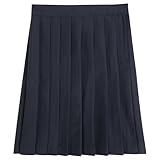 French Toast Big Girls' Pleated Skirt (Navy - 12)