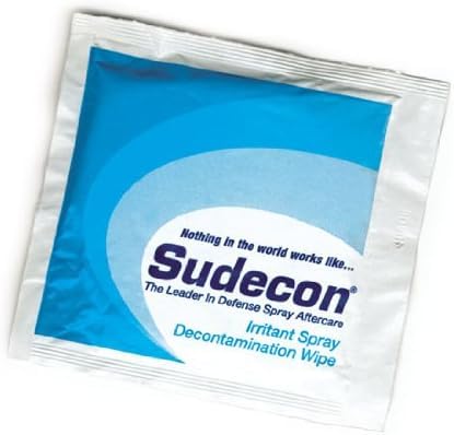 Photo 1 of (12 ea.) Fox Labs, Sudecon - OC, CS, CN & Pepper Spray Decontamination Wipes
