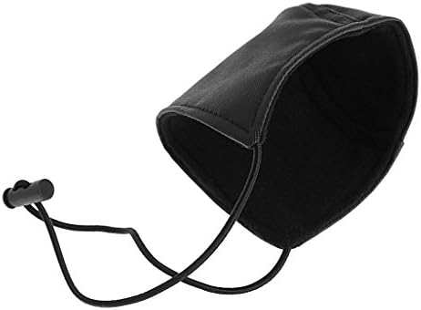 Julianne Fabric Car Driving Prevent Wear Shoes Heel Protection Cover (Black)