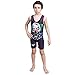 KO Sports Gear Zombie Clown Wrestling Singlet