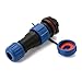 XCSOURCE SP13 Series IP68 Waterproof Dustproof Circular Multipole Plug + Socket Connector Set 2 Pin BI246