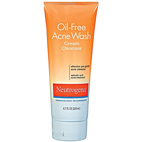 oil free acne wash cream cleanser