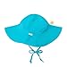 i play. Baby Brim Sun Protection Hat, Aqua, 9-18 Months