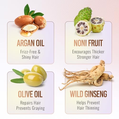 Herbishh Hair Color Shampoo For Gray Hair–Natural Hair Dye Shampoo With Argan Hair Mask–Travel Size-Colors Hair In Minutes–Long Lasting Colour–10Pack+1Pack–Ammonia-Free (Chestnut Brown)