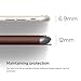 iPhone 6S Case, elago® [Leather Flip][Brown/Metallic Dark Grey] - [Card Slot][Screen Protection][Premium Hybrid Construction] – for iPhone 6/6S