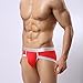 Mens Briefs Low Rise Modal Hip Underwear (Large, 5 Pack)