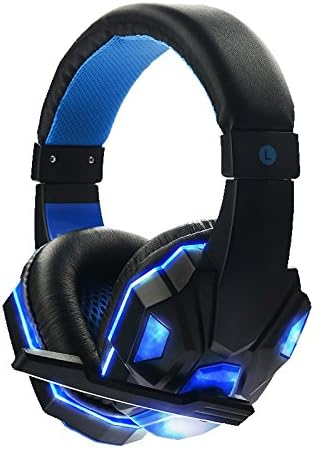 Neomark 3.5mm LED Lighting Stereo Gaming Headset Headphone With Mic Noise Cancelling & Volume Control