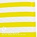 Fu Global 4x8 inch Bubble Mailers #000 Padded Envelopes Yellow Stripe 50pcs