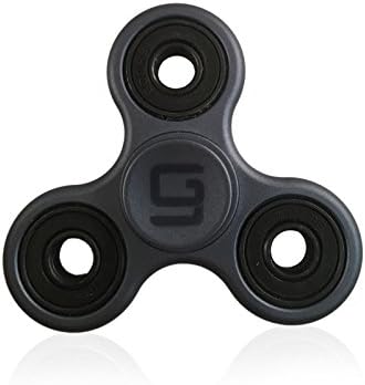Hermes by GodSpin | Custom Fidget Spinner C8 | Ultra Smooth 608 Hybrid Ceramic | Up to 3+ Mins Spin Time | 2017 Best Toys for Relieving Stress, ADHD, Anxiety, Boredom | Durable ABS Plastic (Blue)