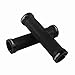 Onedayshop BC-601 1 Pair Nonslip MTB Mountain Bike Bicycle Cycling Grips Rubber Lock On Handlebar Grips (Black)