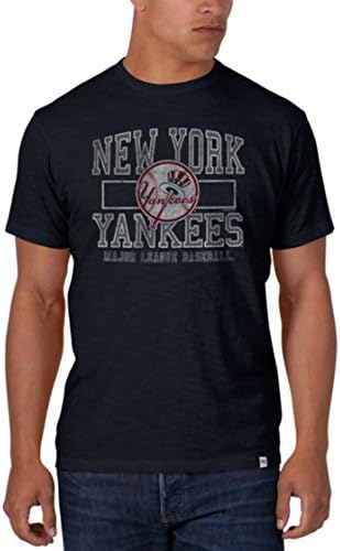 MLB New York Yankees Fall Navy Scrum Mens Tee