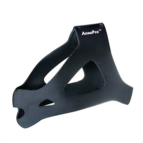 Anti Snoring Chin Strap - Snoring Helper, A Better Solution for Stopping Snoring Naturally and Aid Softly, Jaw Strap Supporter - Black - Thumbnail 5