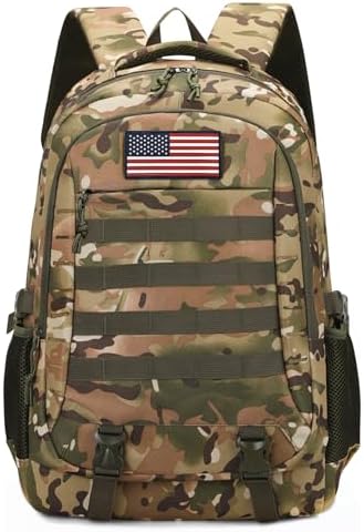 Amazon.com: American Flag Camouflage Grunge Backpacks Travel 