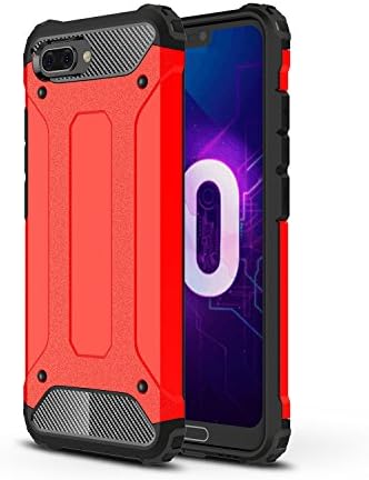 AOBOK Huawei Honor 10 Case, Full-body Rugged Case With Heavy Duty Protection Shockproof Rugged Cover for Huawei Honor 10 (Red)