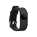 BlueWeigh Bluetooth 4.0 Fitness Activity Tracker, Wireless Activity Wristband - Pedometer ... (Black With HR Monitor)