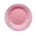 Dot Design Party Pack Paper Luncheon Plates 7-Inch, 40 Count( 4 Assorted color )