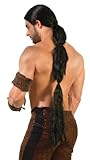 Long Warrior Medieval Costume Wig - Adult Std.