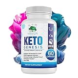 Keto Genesis - Ketogenic Diet Pills - Burn Fat Fast - Boost Energy and Metabolism - Ketosis Supplement for Women & Men - Beta-Hydroxybutyrate (BHB) Exogenous Ketones Salts - Weight Loss