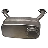 One New Muffler Made to Fit Gravely Lawn Mower and Kawasaki Twin Cylinder Engine 04749700