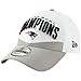 New Era New England Patriots White/Gray Super Bowl LIII Champions Trophy Collection Locker Room 9FORTY Adjustable Hat