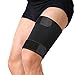 Thigh Brace, Compression Sleeve Support for Quad Groin Pain Relief, Breathable Non-Slip Elastic Thigh Brace Wrap for Men and Women Pulled Hamstring Inflammation Swelling Bruising Tendon Torn Muscle