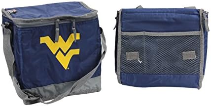 NCAA Licensed 24 Can Screen Print Soft Cooler Bag (West Virginia Mountaineers)